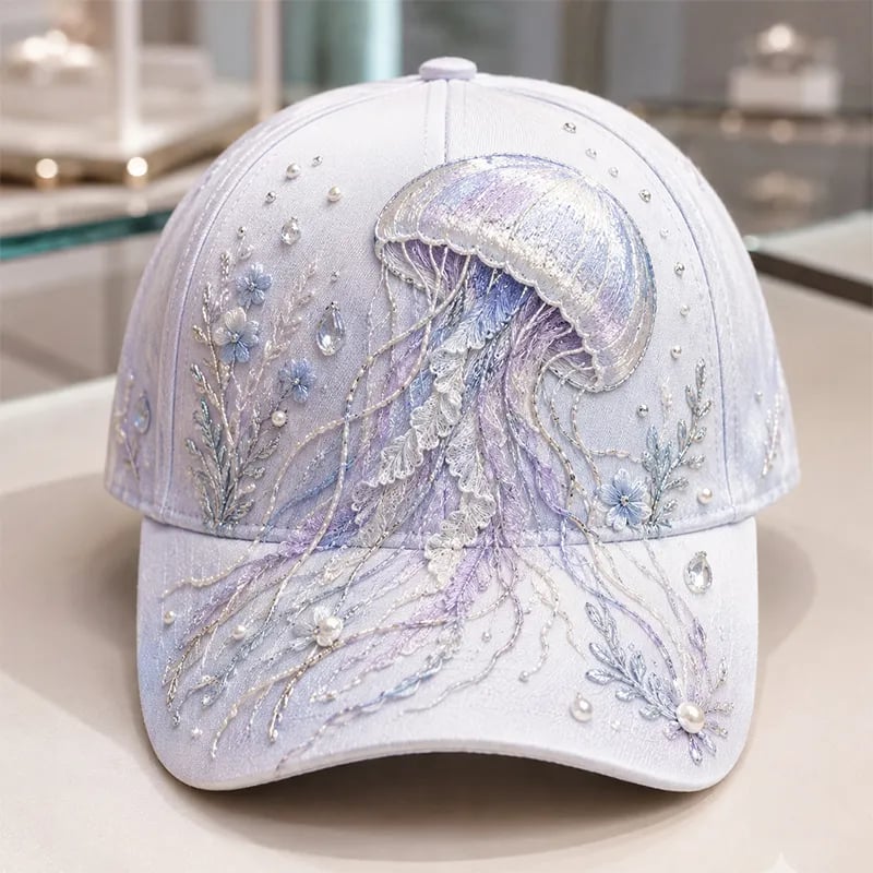 Ocean Sea Creature Pattern Cap