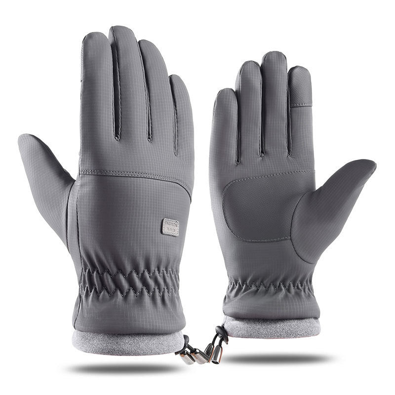 Winter Thermal Windproof Cold Resistant Touchscreen Non Slip Gloves