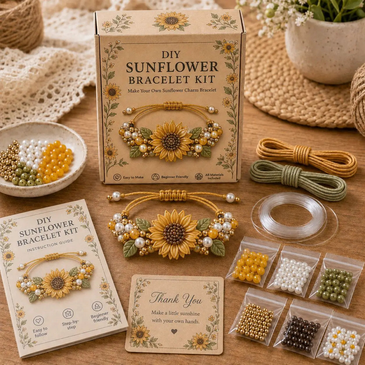 Enchanted Garden Charm Bracelet DIY Kit Series