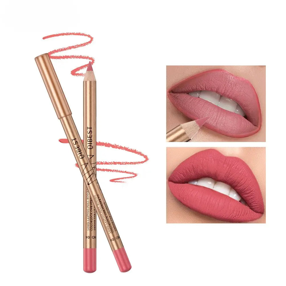 12 Pcs Matte Lip Liner Set, Blendable Lip Pencil 💋