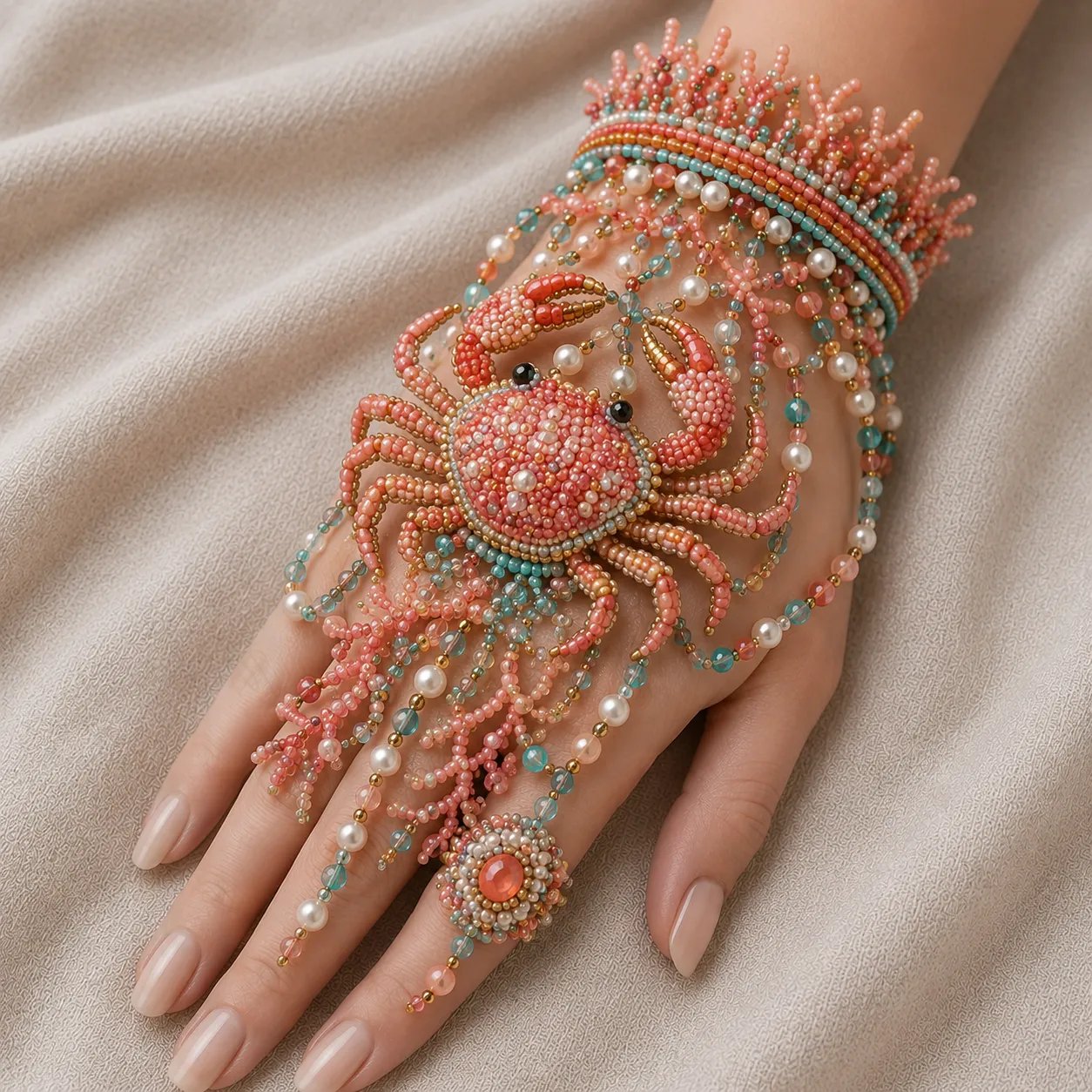 🌊 DIY Ocean Beaded Bracelet Kit – Create Your Own Sea-Inspired Jewelry ✨