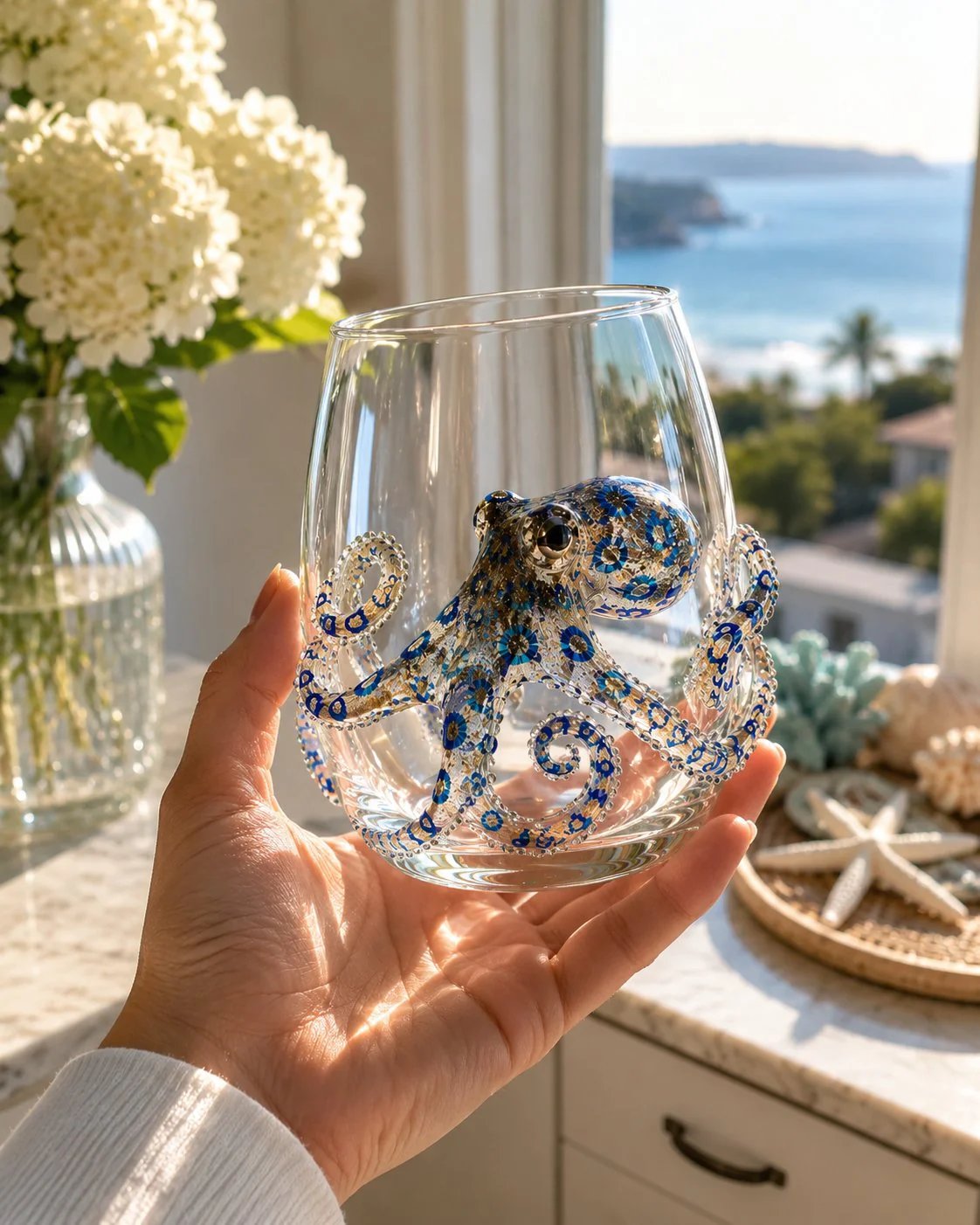 🌊3D Ocean Animal Artisan Glassware Collection