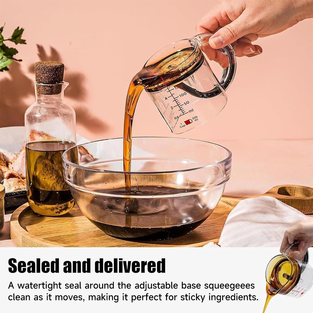 All-in-one Adjustable Measuring Cup