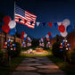 Solar 4th of July Stake Lights