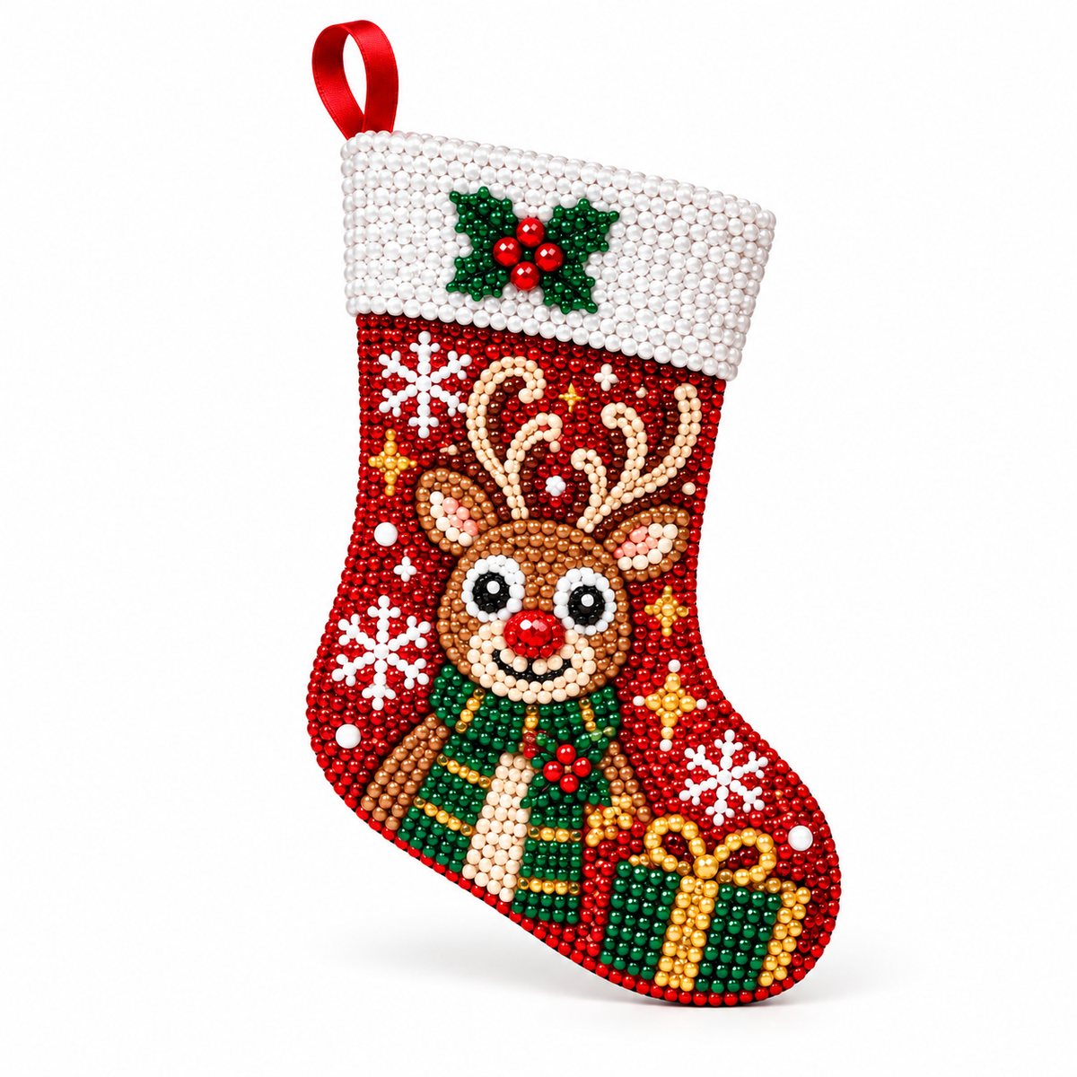 DIY Diamond Painting Christmas Stocking Kit