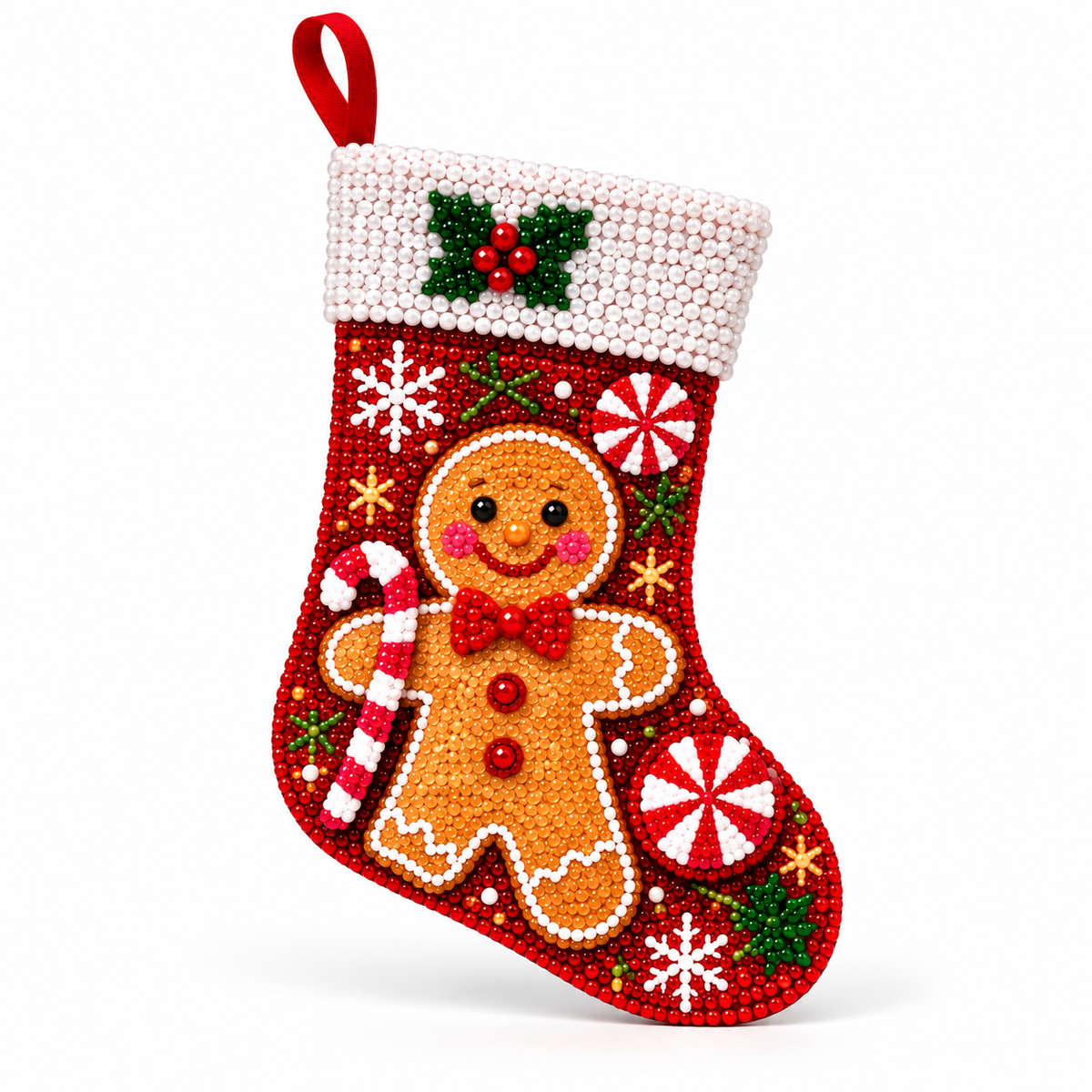 DIY Diamond Painting Christmas Stocking Kit
