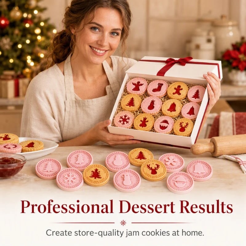 Festive Christmas Cookie Cutter Set🥧