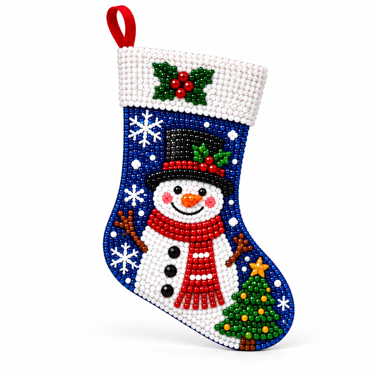 DIY Diamond Painting Christmas Stocking Kit