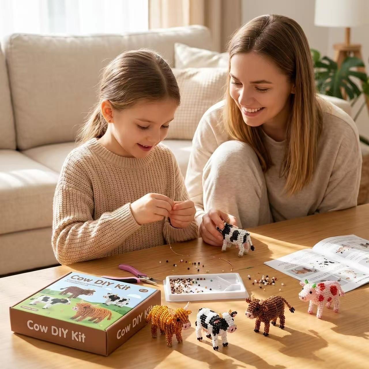 Creative Beaded Mini World 3D DIY Kit Collection