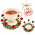 Handmade Crochet Pop Up Floral Garden Coaster