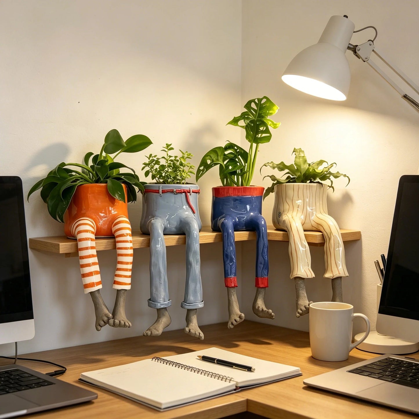 Creative Sitting Planter Collection