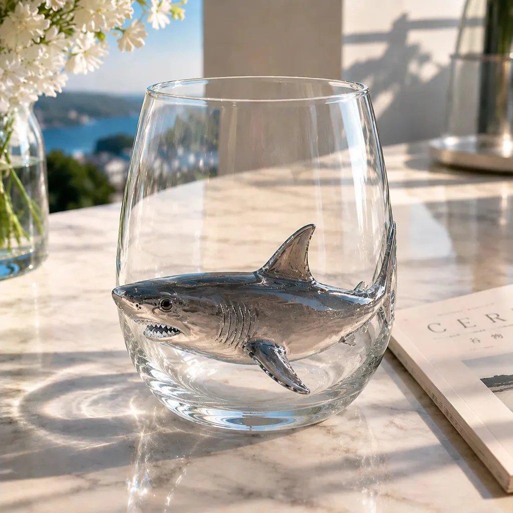 🌊3D Ocean Animal Artisan Glassware Collection