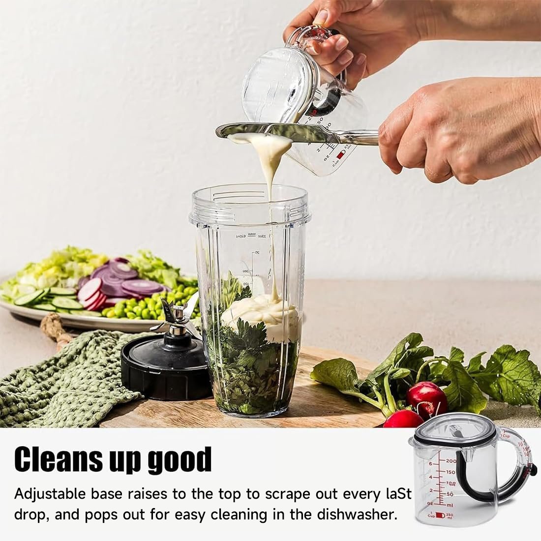 All-in-one Adjustable Measuring Cup