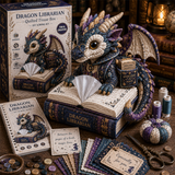 🐉✨ Dragon Keepers Collection – Quilted DIY Tissue Box Sewing Kit
