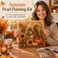 Autumn Pearl Painting Kit – DIY Sparkling Fall Artwork Craft Set