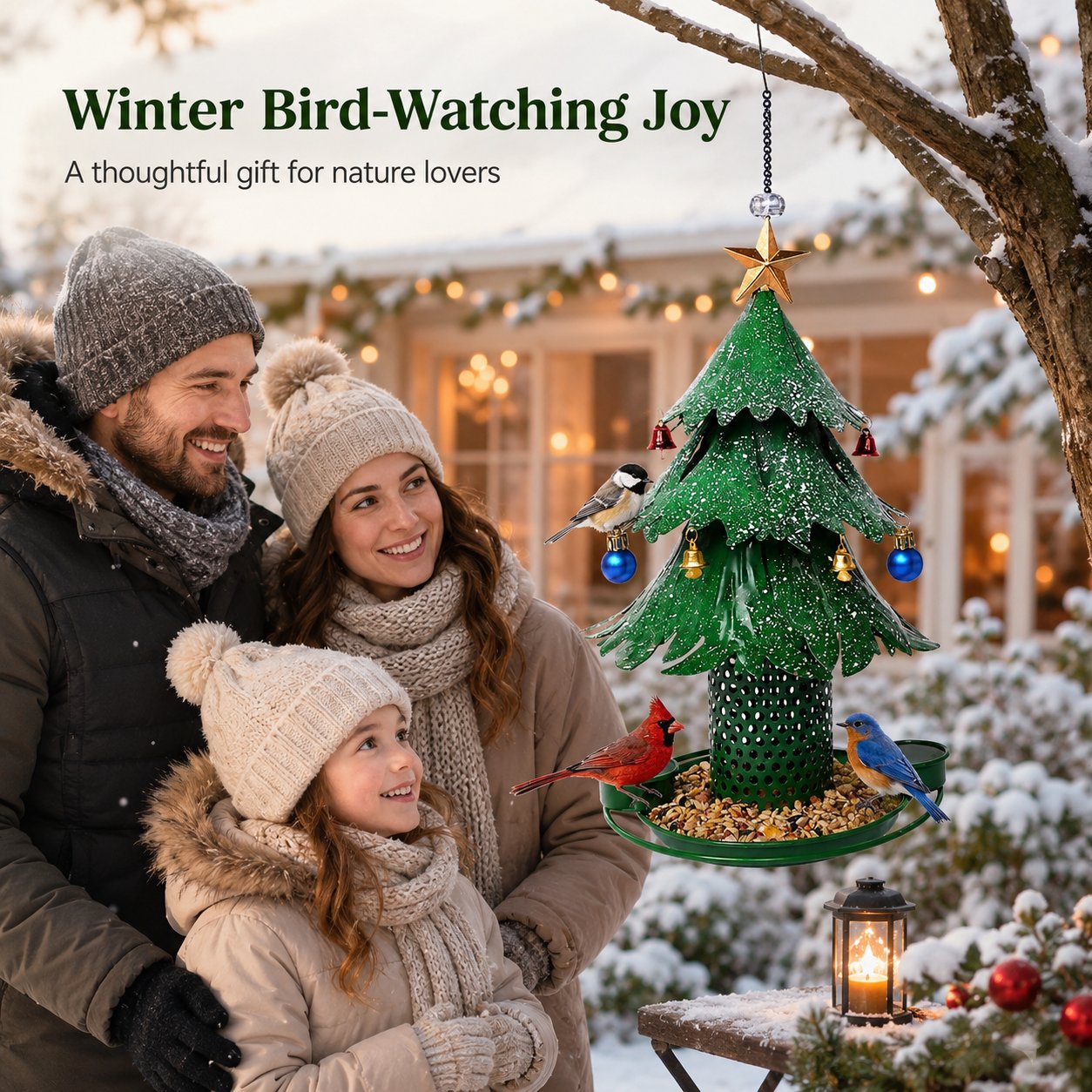 Christmas Tree Bird Feeder