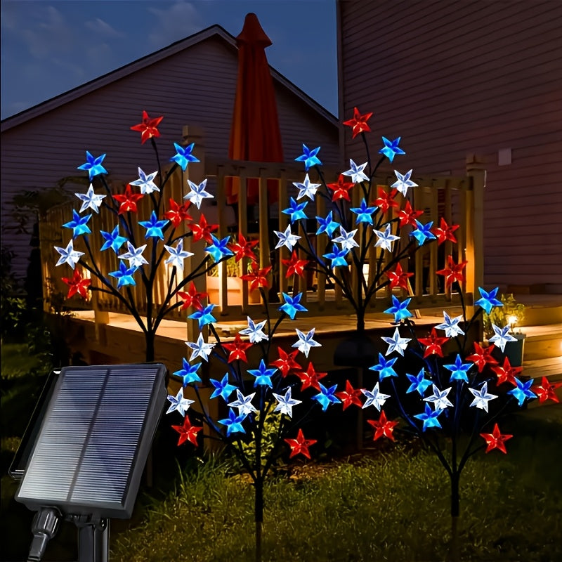 Solar 4th of July Stake Lights