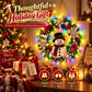 Hot Sale⛄Christmas Pearl Diamond Painting Pendant DIY Kit with LED String Lights