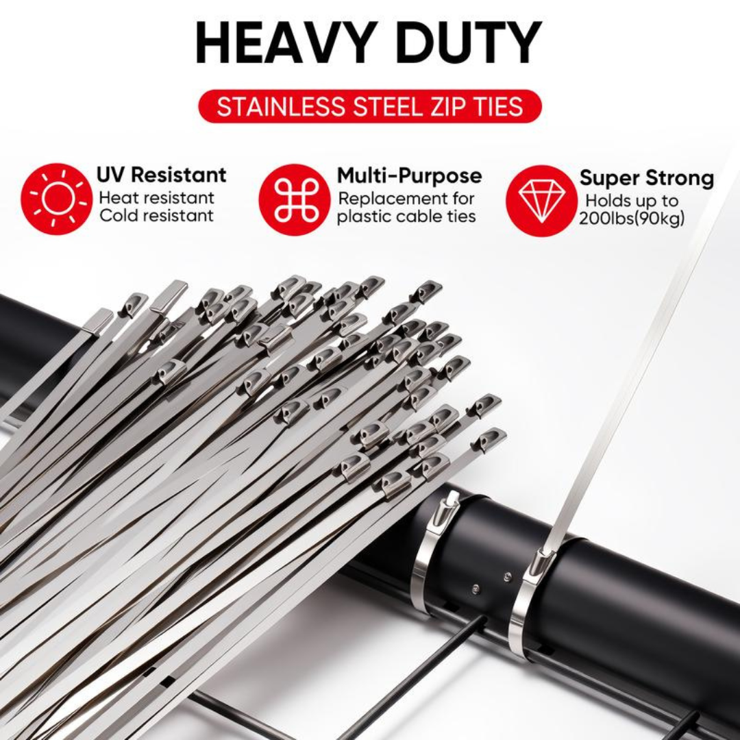 Stainless Steel Zip Ties With Pliers