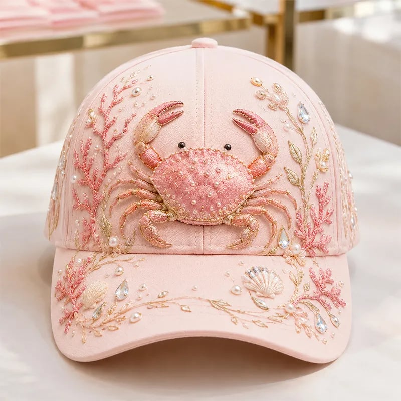 Ocean Sea Creature Pattern Cap