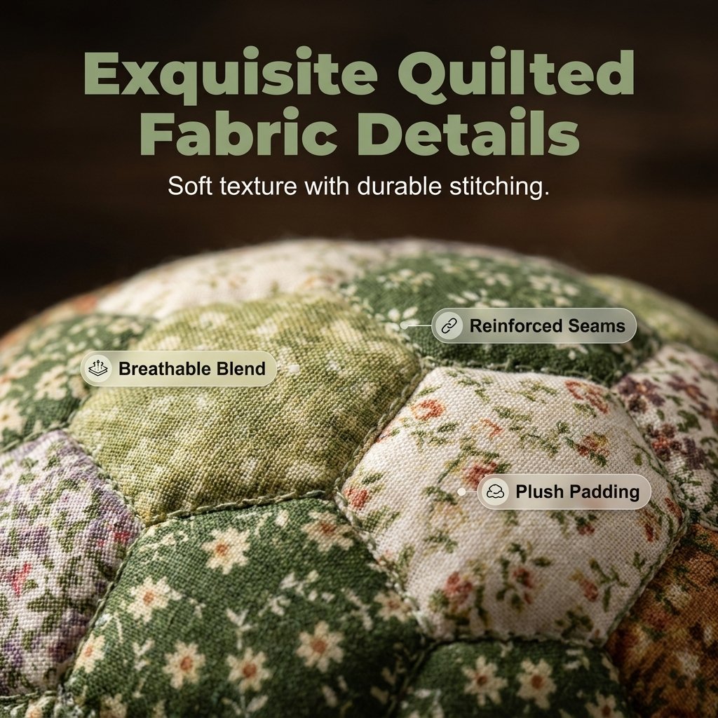 Animal-Themed Patchwork Tissue Box Cover DIY Sewing Kit