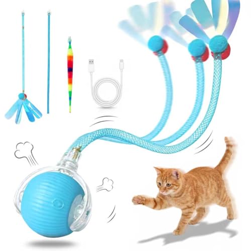 Rechargeable Smart Rolling Cat Ball