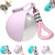 2-in-1 Foldable 304 Stainless Steel Dog Water Bottle