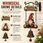 Garden Gnome Bell Outdoor Decoration