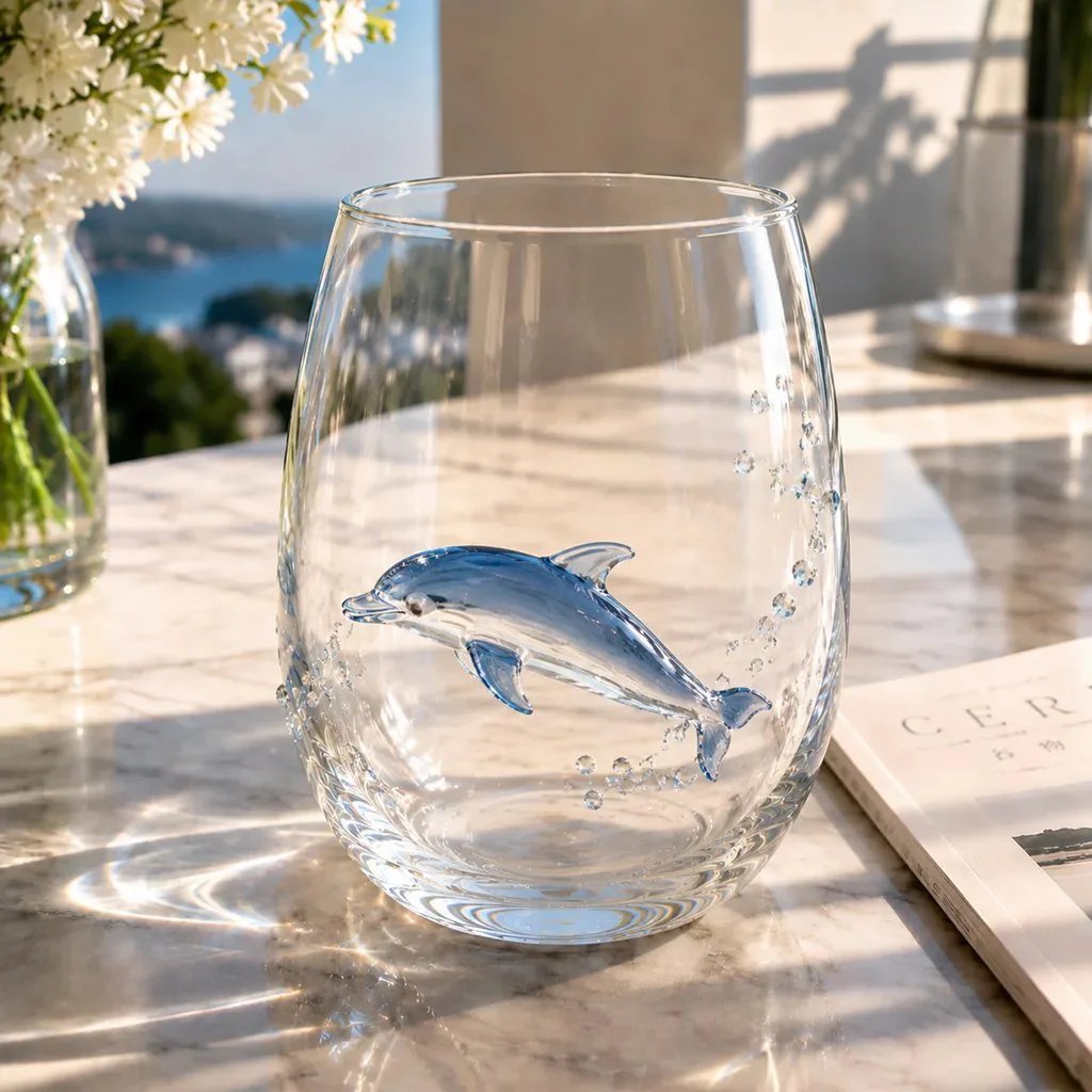 🌊3D Ocean Animal Artisan Glassware Collection