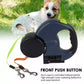 Dual Pet Leash Retractable Reflective Lead 360 Swivel Design