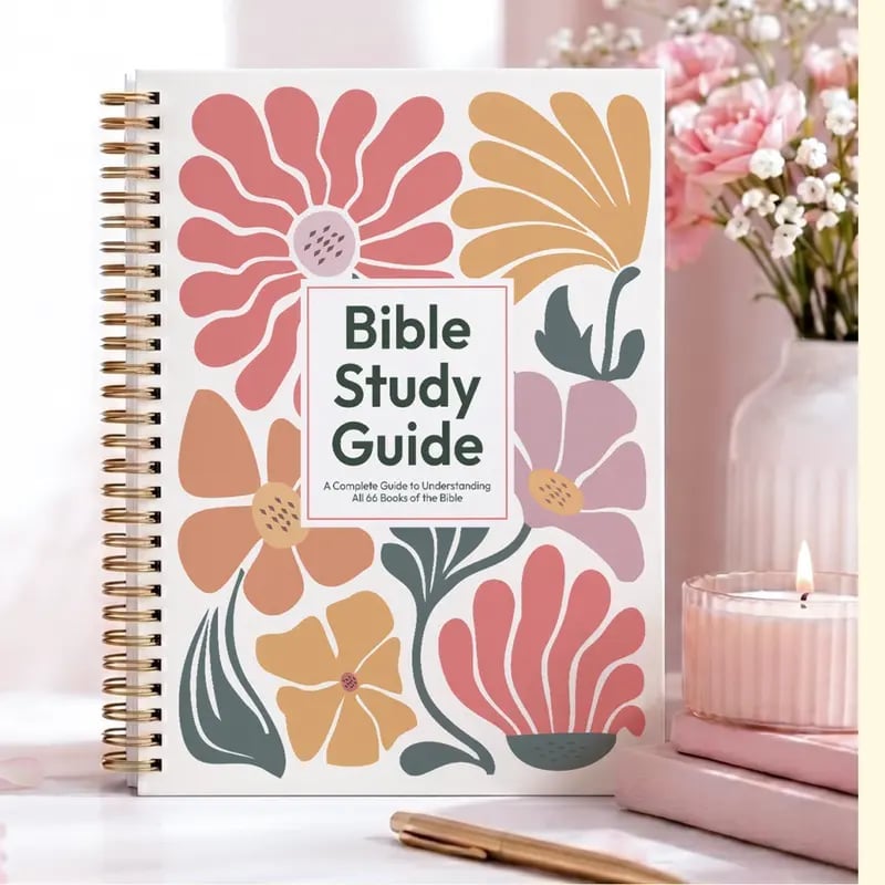 🔥Last Day 50% OFF - ✝️📚Bible Study Guide for Women & Men: A Complete Guide to Understanding All 66 Books of the Bible