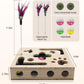 Cat Toys for Indoor Cat Nail File Box with Interactive