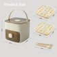 Ice Maker & Storage Bin -Instant Ice Cubes in Seconds
