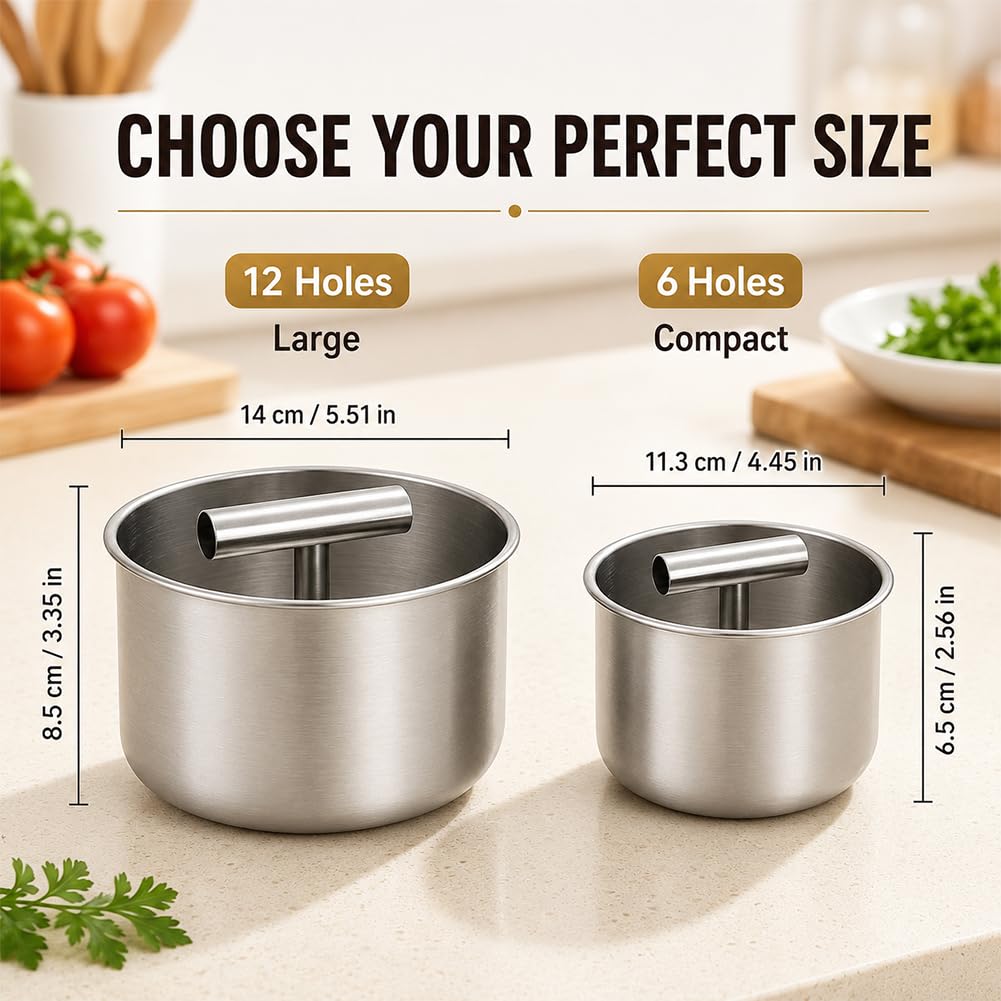 🍲Stainless Steel Meatball Mould – Perfect Meatballs Made Easy 🍳
