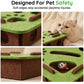 Clawsaver Scratch Puzzle Box for Cats