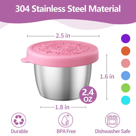 Stainless Steel Salad Dressing Container