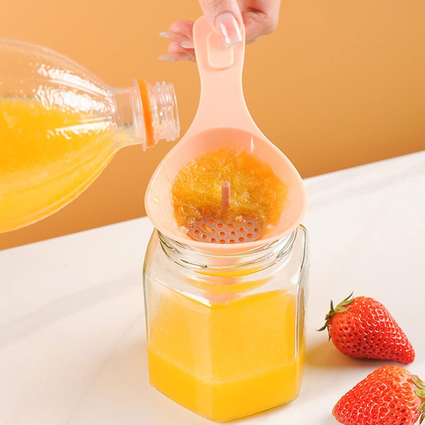 6-in-1 Plastic Kitchen Funnel Set