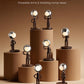 Rechargeable Wooden Desk Lamp with Touch Control & Stepless Dimming