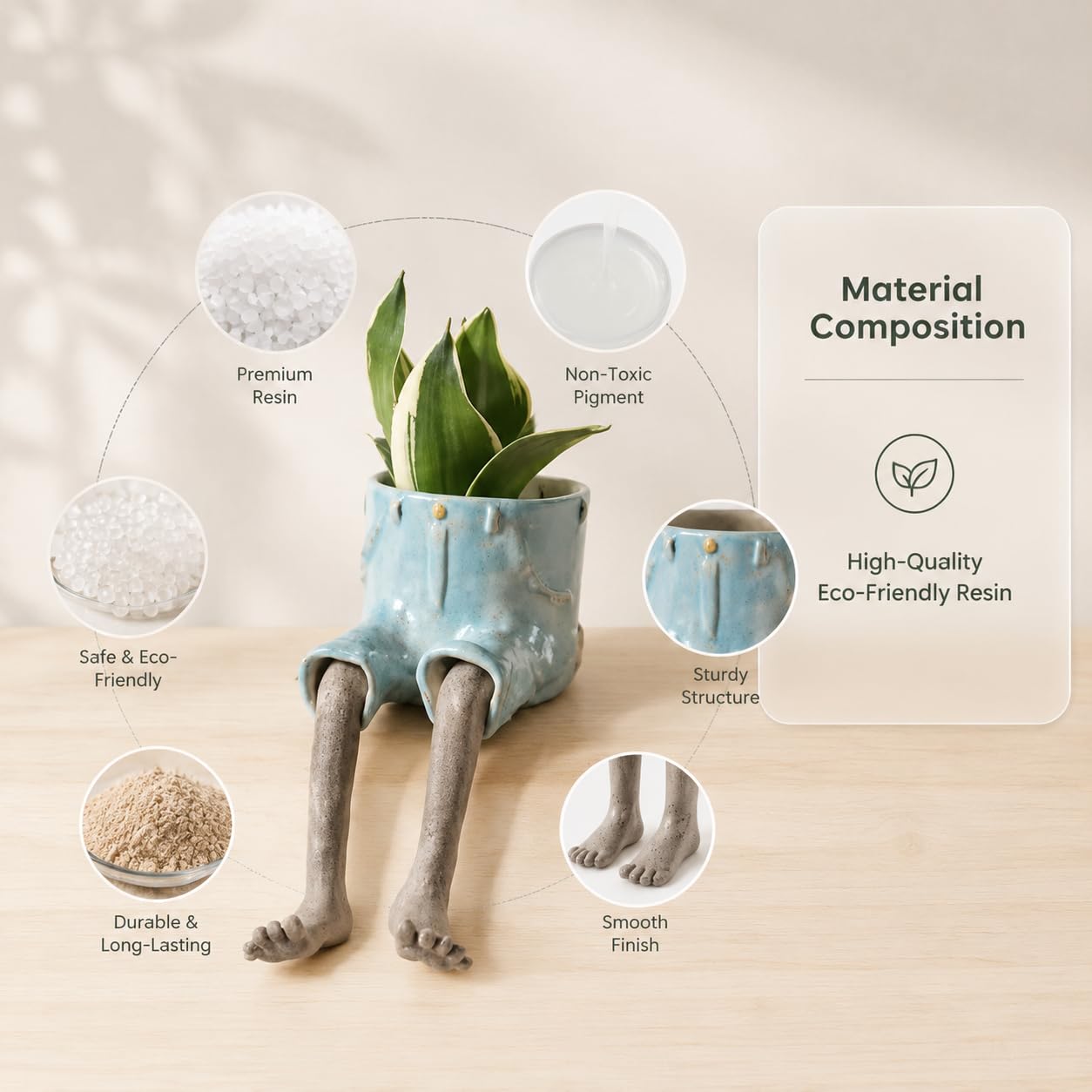 Creative Sitting Planter Collection