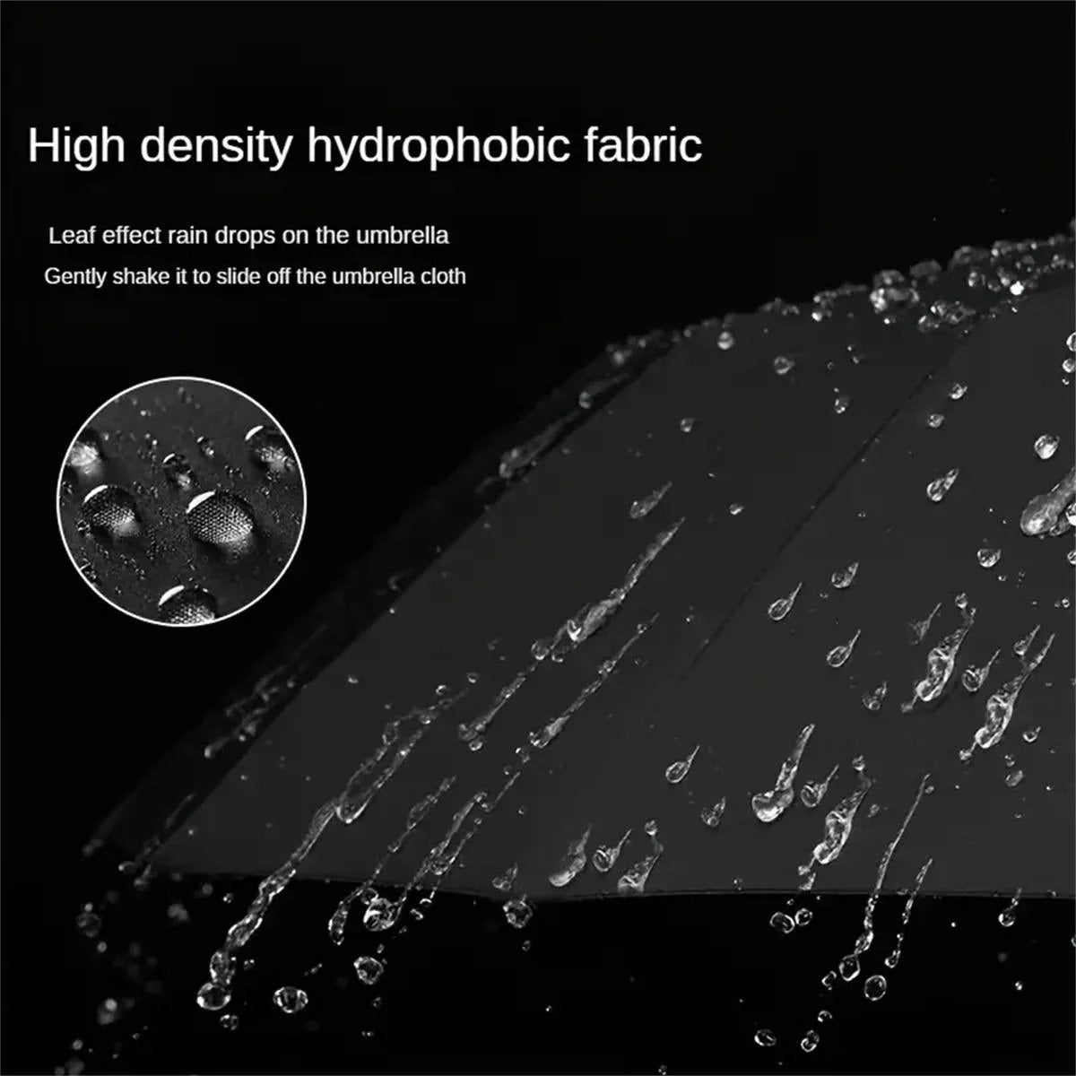 Portable Automatic Folding Umbrella with Loop Buckle