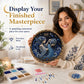 ✨ Premium 3D Pearl 12 Zodiac Signs Art Kit