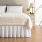 Ruffled Elastic Bed Skirt – Tidy, Clean & Sophisticated