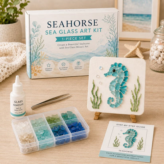 DIY Sea Glass Mosaic Craft Kit