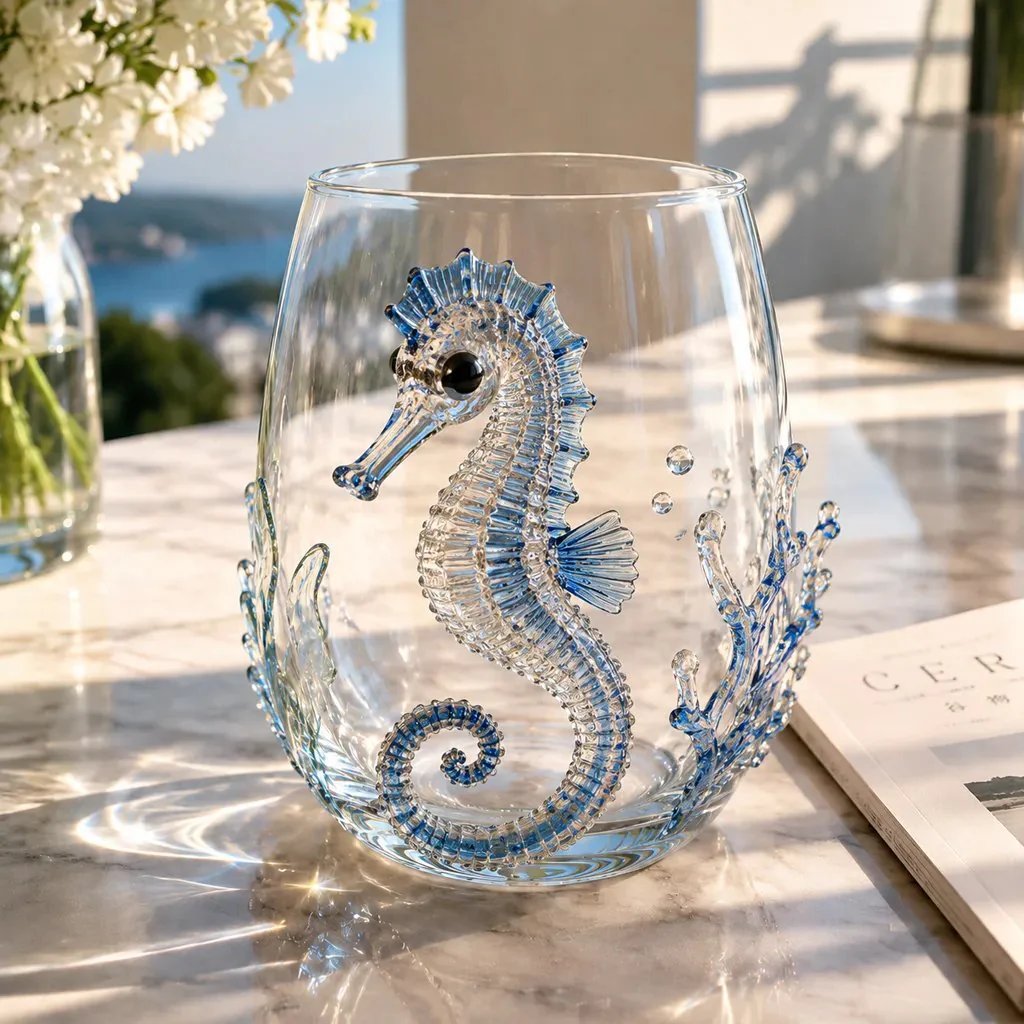 🌊3D Ocean Animal Artisan Glassware Collection