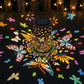 Garden Solar Butterfly Lantern Waterproof Hanging Metal Light