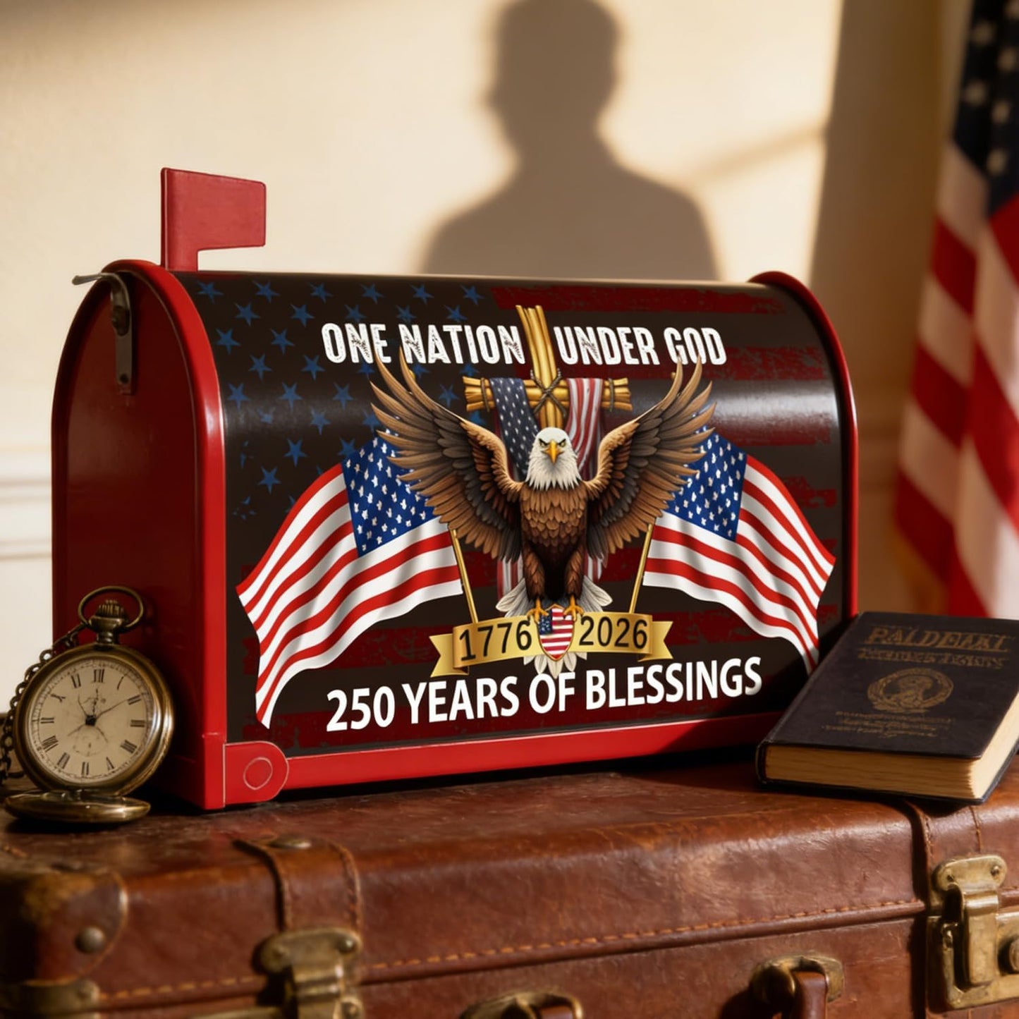 250 Anniversary USA Mailbox Covers Magnetic