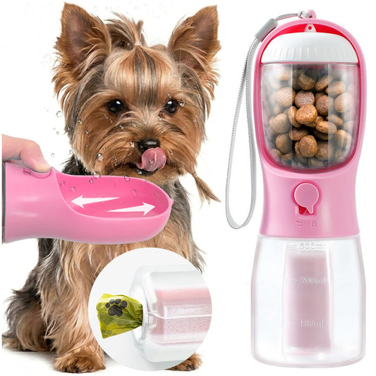 3 in 1 Pet Portable Water Bottle