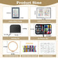 Portable Embroidery Stitch Book Kit for Adults & DIY Craft Enthusiasts