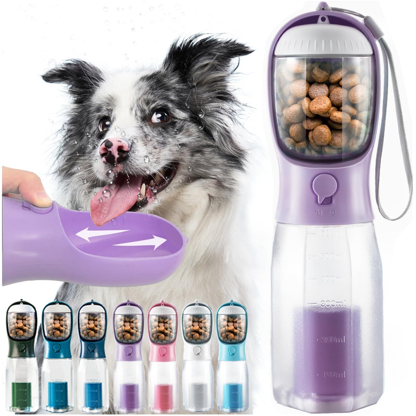 3 in 1 Pet Portable Water Bottle