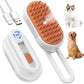 4 in 1 Pet Steam Brush for Shedding